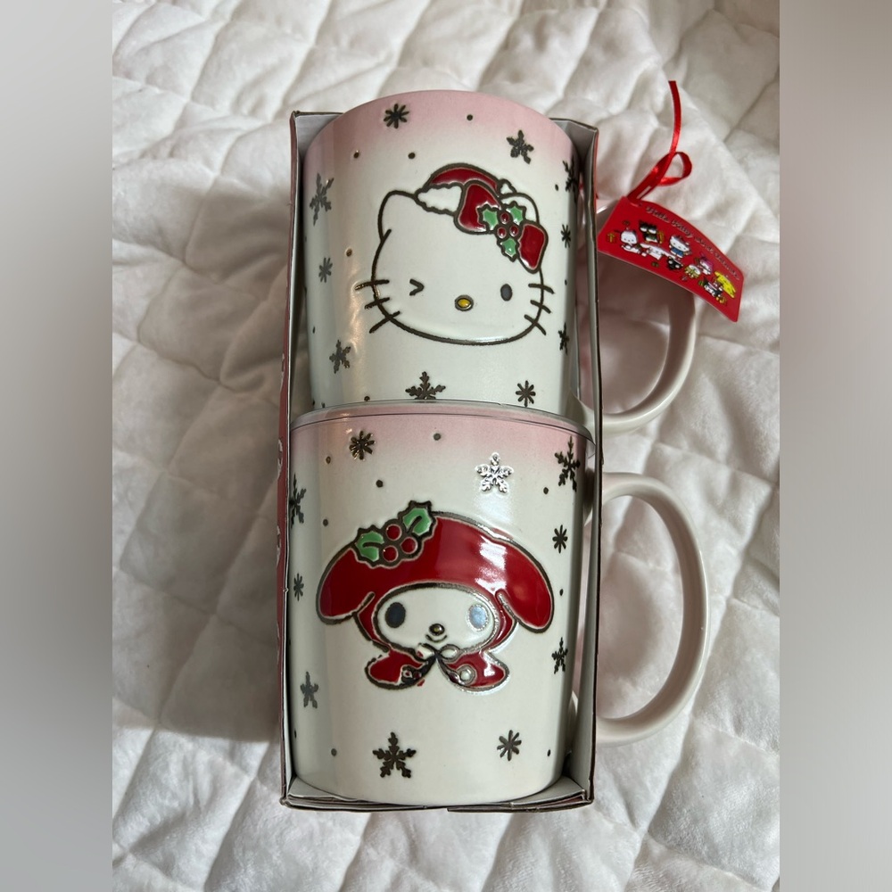 Hello kitty mug set